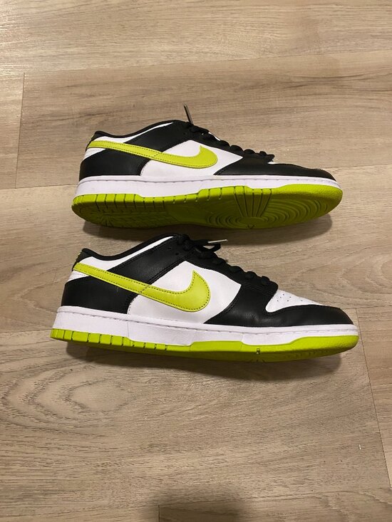 Nike Other - Nike Dunk Low Retro Black Bright Cactus Men’s 9 DV0833-110 Green White